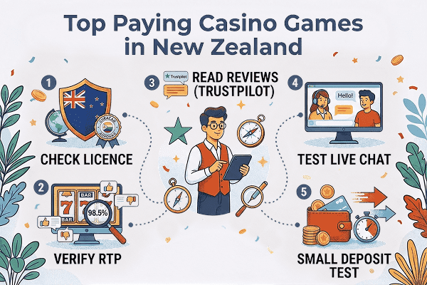 Best payout online casinos for real money players in New Zealand